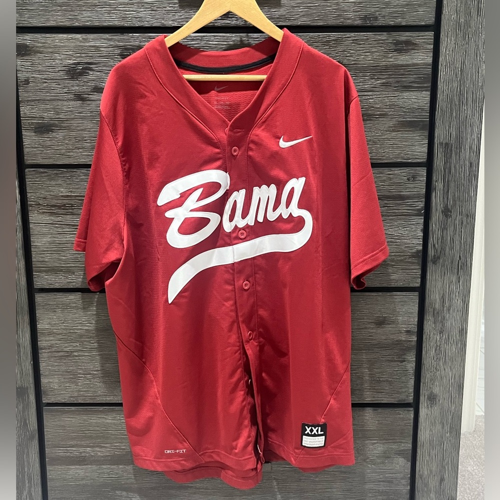 Nike University of Alabama Crimson Tide Softball Jersey 🐘🥎 - Size 2XL